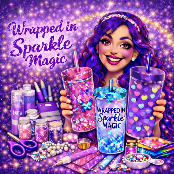 Wrapped in sparkle magic